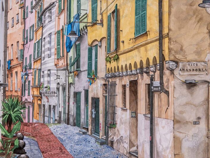 Vico Amandorla - Genova